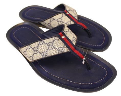 gucci blue flip flops|gucci flip flops price.